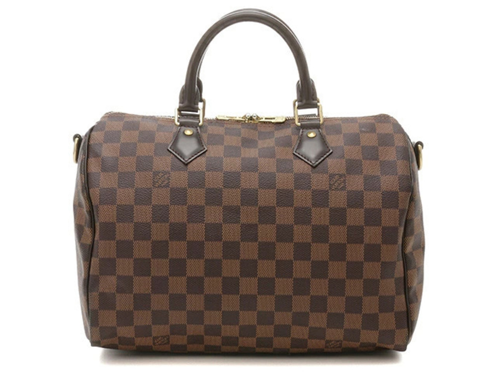 LOUIS VUITTON Speedy Bandouliere Shoulder Bag Damier